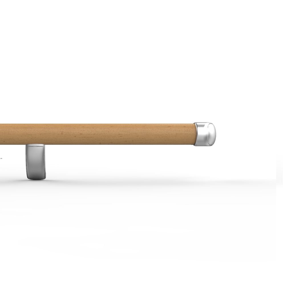 HS-675B Round Beech-Grain Handrail